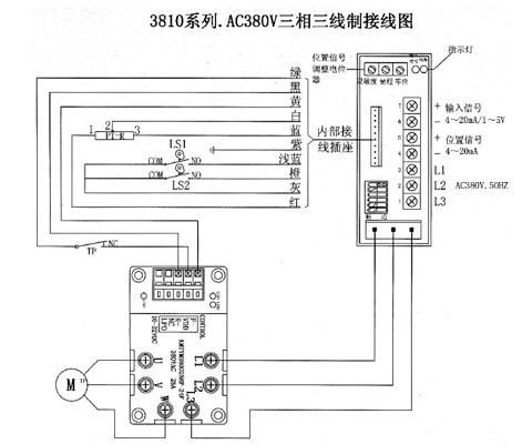 電動(dòng)執(zhí)行器接線圖